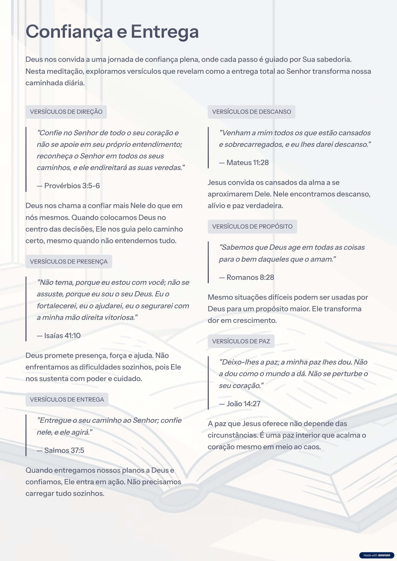 Método Versículo por Versículo